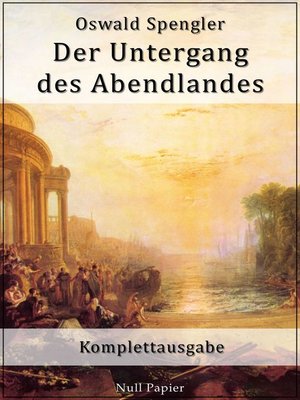 cover image of Der Untergang des Abendlandes